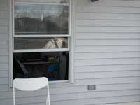 家のベランダから